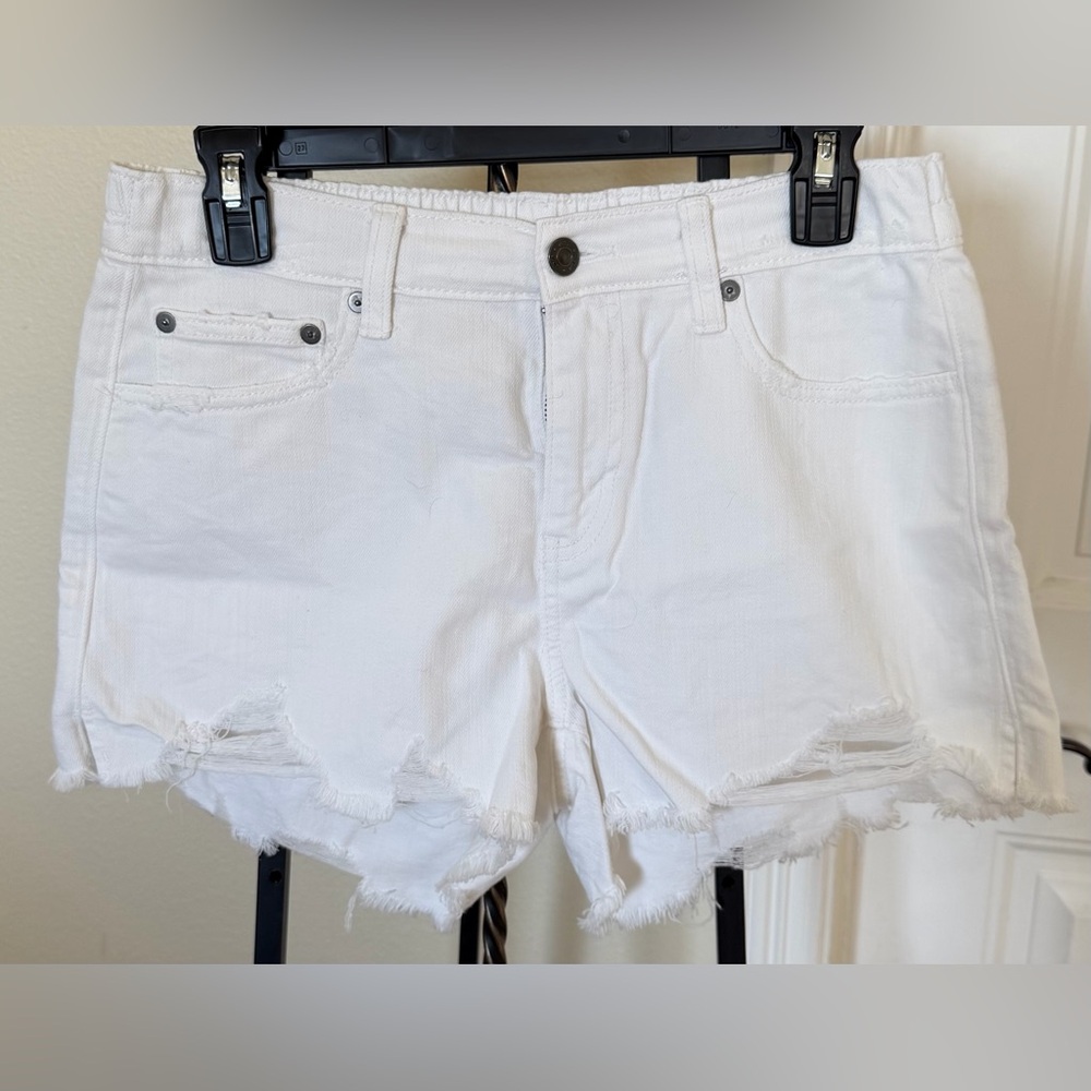 Bundle of 2 - NWOT Aerie “Daydream” distressed denim cutoff shorts - S - Picture 9 of 13